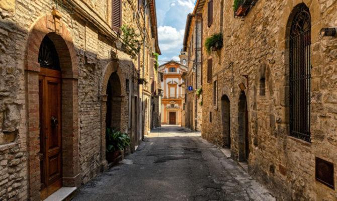 Alloggio Flaminia con parcheggio di proprietà! Bevagna Esterno foto